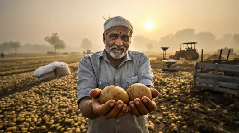 Aardappelproductie in India stabiliseert, en dit zegt dat over de aardappelmarkt nu