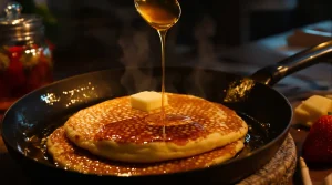 Deze „duizendgatenpannenkoek” is voor chef Mounir Toub het perfecte einde van de ramadan, dit is waarom