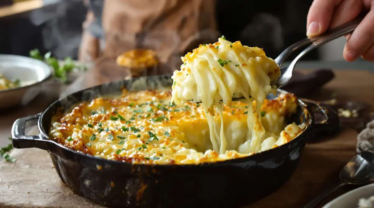 Ik voeg dit ingrediënt toe aan prei: het doet wonderen en levert veel complimenten op voor deze winterse ovenschotel Ik voeg dit ingrediënt toe aan prei: het doet wonderen en levert veel complimenten op voor deze winterse ovenschotel