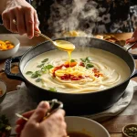 Janny van der Heijden onthult het recept van de Vrijheidssoep 2026: „een witte soep die je zelf kleur geeft”