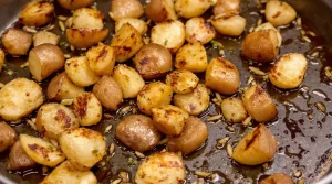 Knapperige aardappelen uit de oven: ik kook ze eerst 10 minuten voor, dat is het geheim