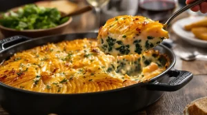 Makkelijker kan niet: zo maak je een heerlijke ovenschotel met zalm en spinazie in weinig tijd