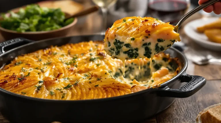 Makkelijker kan niet: zo maak je een heerlijke ovenschotel met zalm en spinazie in weinig tijd