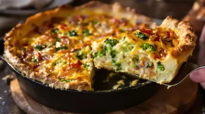 Met deze kleurrijke groentequiche haal je het voorjaar meteen in huis – zo lukt hij altijd