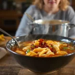 Tortellinisoep met tomaat: mijn snelle, romige soep voor drukke dagen die altijd goed smaakt