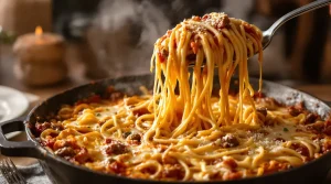 Vergeet je standaard pasta: deze ovenspaghetti verrast je bij elke hap