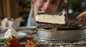 Zacht, vol smaak en onweerstaanbaar: zo maak je de perfecte chocolade-cheesecake thuis